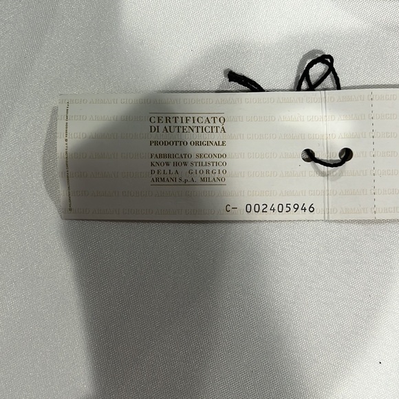 Giorgio Armani Burgundy sunglasses. NWT. - Picture 8 of 12